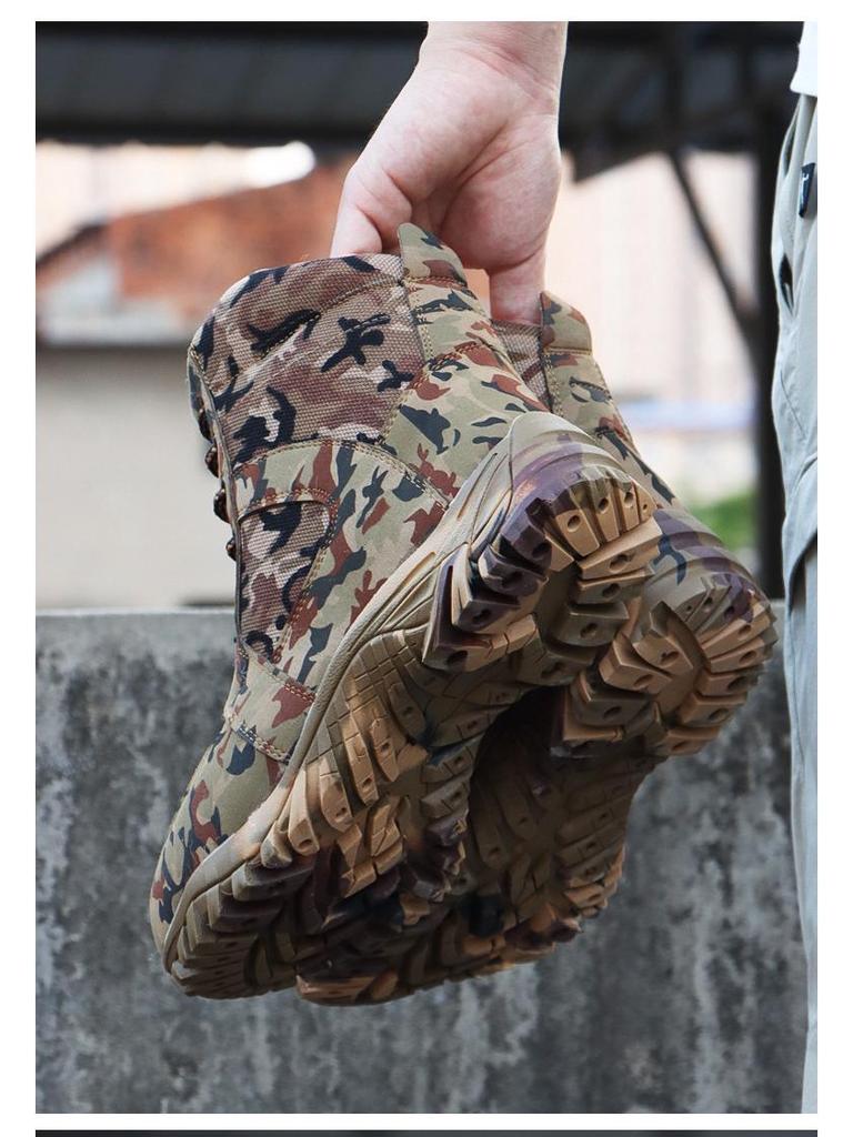 Men's Extra Thick Snow Boots - Wool, Cotton, High Top, Winter, Plus Velvet, Outdoor Cold-Proof