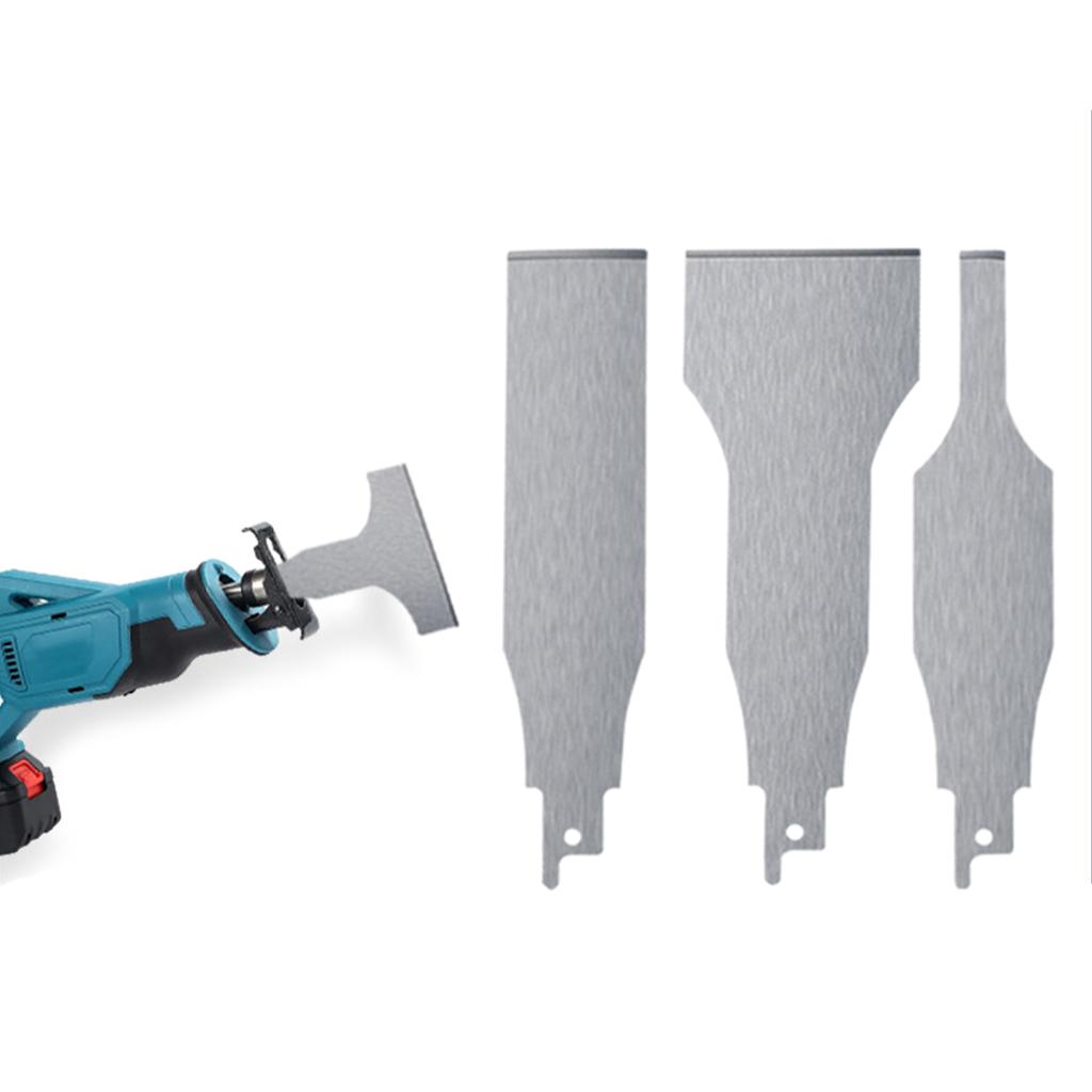 Stainless Steel Sabre Saw Scraper Blades for Tile Cleaning and Floor Maintenance (4pieces set )