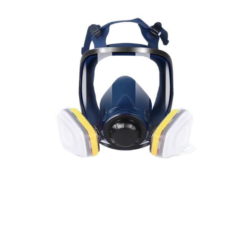 Advanced Full-Face Gas Mask for Spray Painting & Chemical Protection