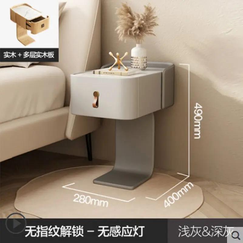 Wood Comfortable Bedside Table Small Complete Dressers Simple Bedside Tables Bedroom Mobile Armarios De Dormitorio Nightstand