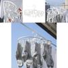 Compact Plastic Folding Laundry Hanger With 32 Clips For Efficient Drying