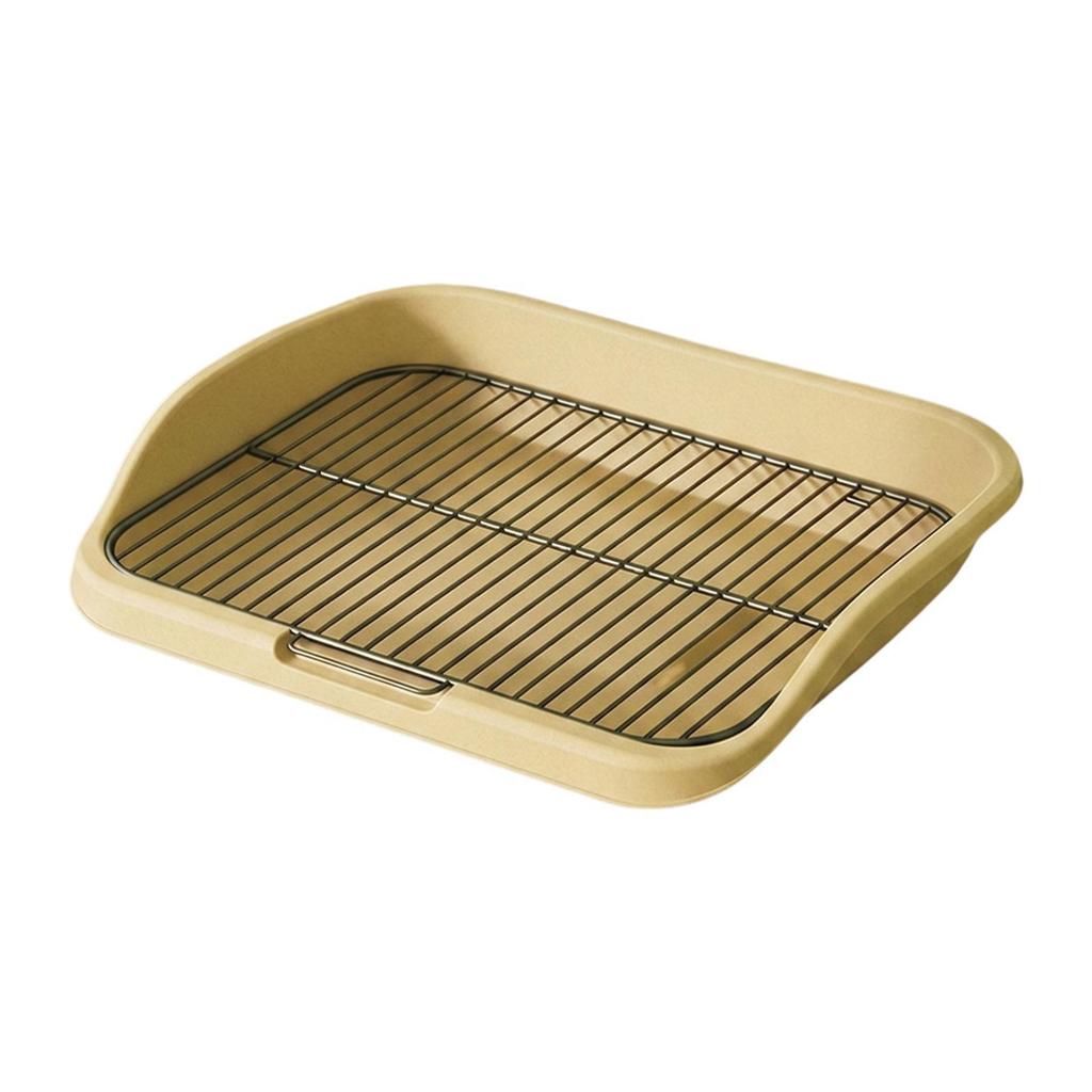 Dog Potty Tray Dog Litter Box Dog Pee Holder, Puppy Training Pad for Home Outdoor