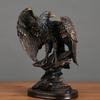 Eagle Sculpture Resin Statue Home Office Decor Figurine Wealth Freedom Power Symbol Gift For BirthdayHoliday Christmas Present