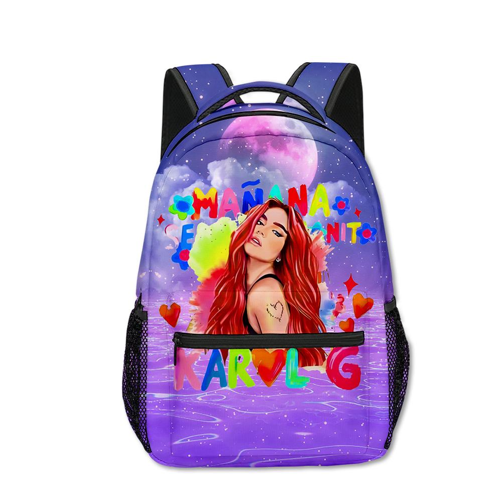 Classic Novelty Manana Sera BonitoI Student Bookbag Notebook Backpacks 3D Print Oxford Waterproof Boys/Girls Travel Backpacks