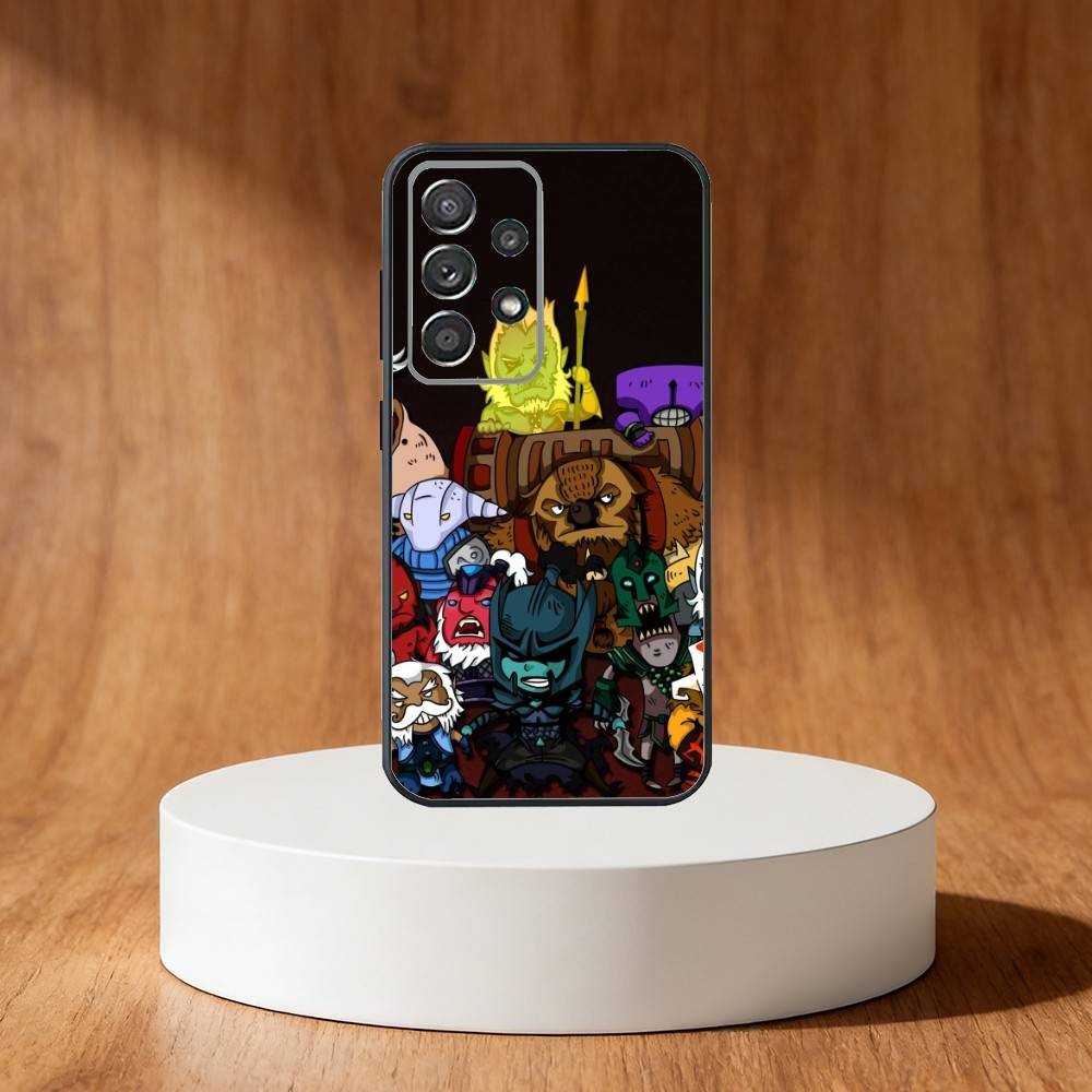 

D-Dota-2 Game Phone Case For Samsung S25,S24,S21,S22,S23,S30,Ultra,S20,Plus,Fe,Note,10,9,5G Black Cover Samsung S20lite5G