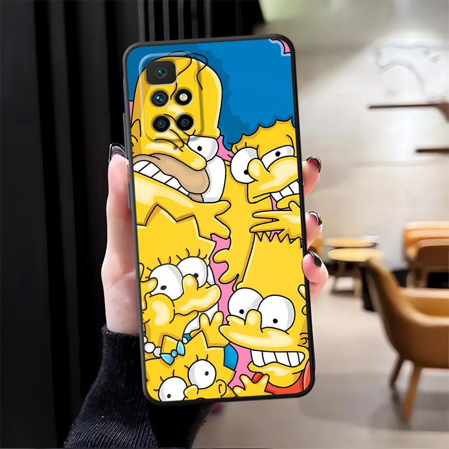 Case for Xiaomi Redmi 9T A1 A2 Plus 9A 9C K40 K50 Gaming 10 13C K60 A5 12C 12 Funda Phone Cover The S-simpsons Cartoon