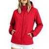 Women Lightweight Waterproof Rain Jacket Hooded Outdoor Windbreaker Camping Hiking Coat with Pockets Lightweight Breathable