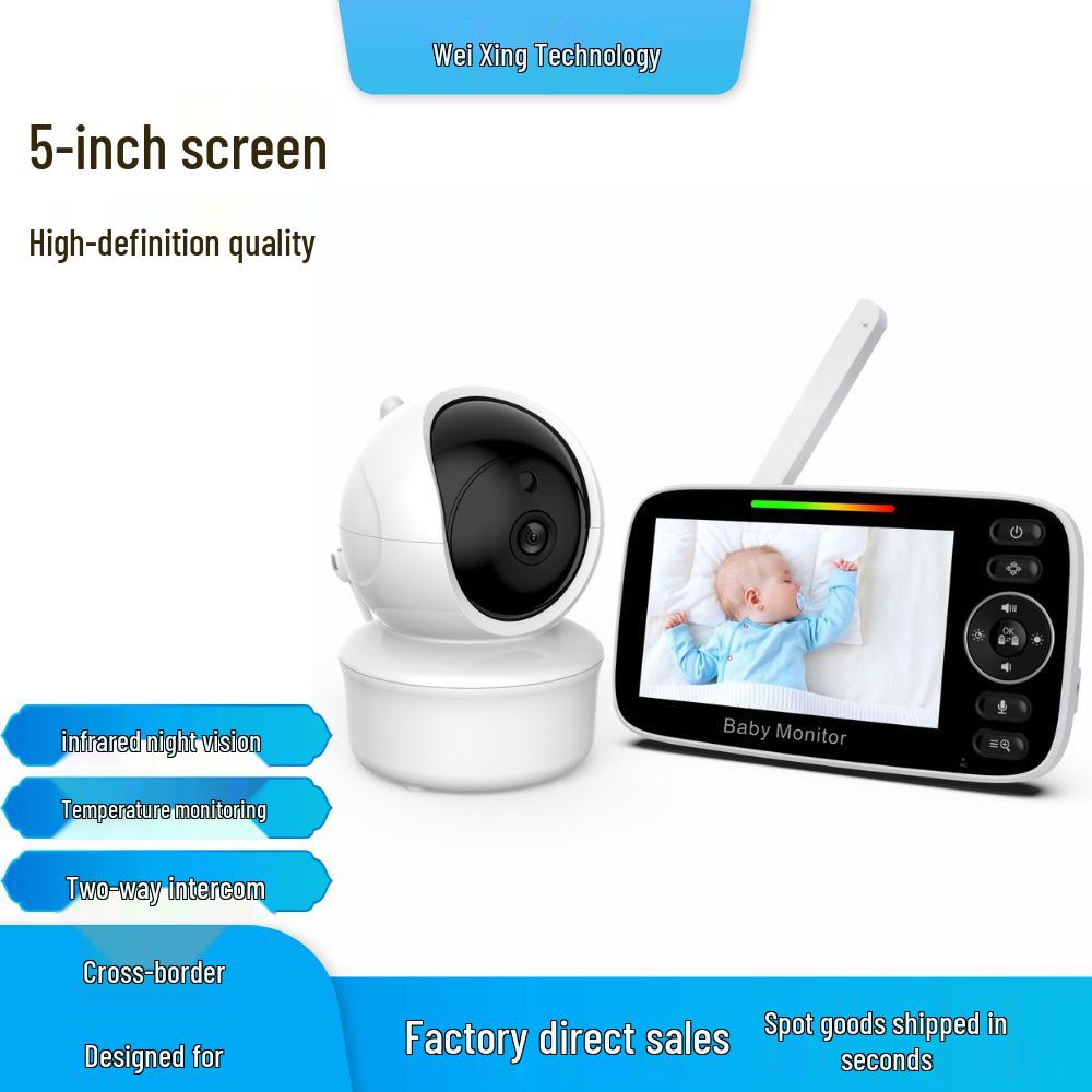 5  Baby Monitor with Two-way Audio & Lullaby SM530A