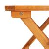 VidaXL Sun Loungers 2 Pcs with Table and Cushions Solid Acacia