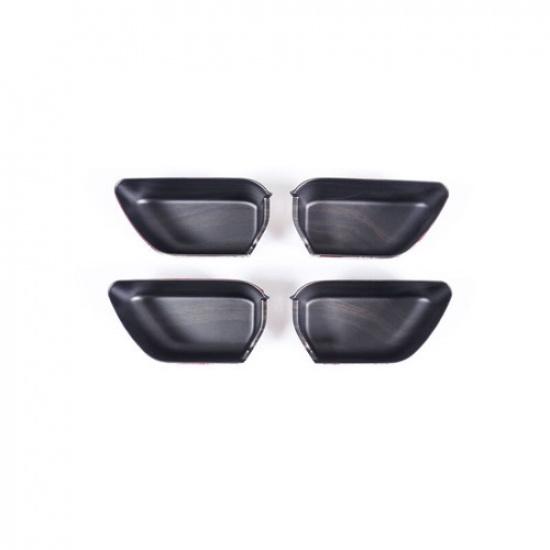 4PCS Trim Wood Grain Inner Door Bowl Cover Sticker For Honda CRV CR-V 2023-2024