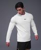 BORN TO WIN Silver B Logo Muscle Fit Long Sleeve [White]