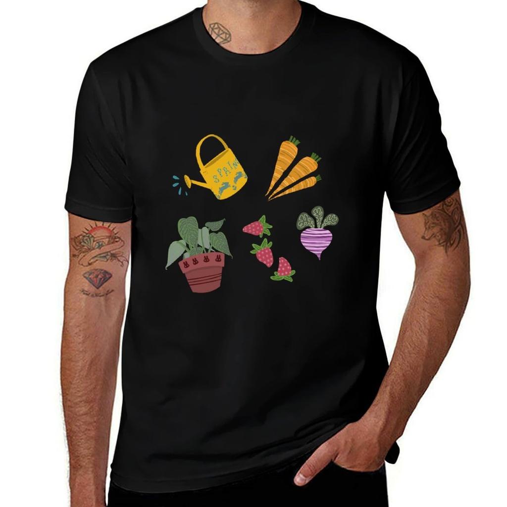 Gardening Tshirt Trendy Pattern Tshirt For Unisex