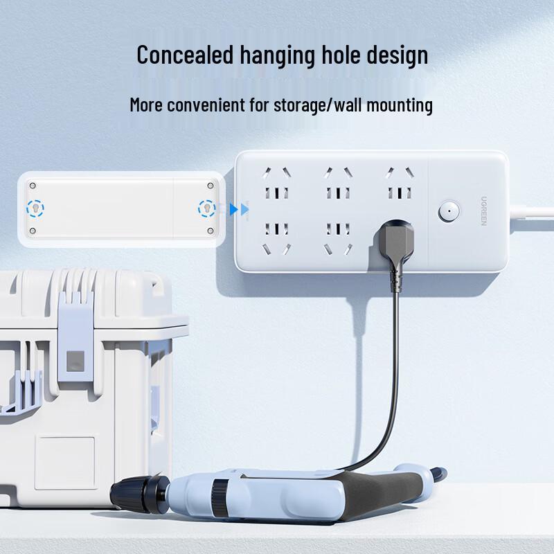 Ugreen CD356 6-Outlet Power Strip with Master Switch