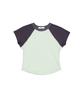 Peulaentigseobiseu Sleeve Warmer Raglan T-Shirt - Mint