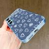 Little heart pattern PhoneCase for Samsung Galaxy S26 S25 S24 S23 S22 FE Ultra Plus Built-in glass feel bare machine Men women