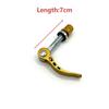 Bike Seat Post Clamp Quick Release Pin High-Strength Aluminum Alloy Bicycle Seatpost Binder Bolt