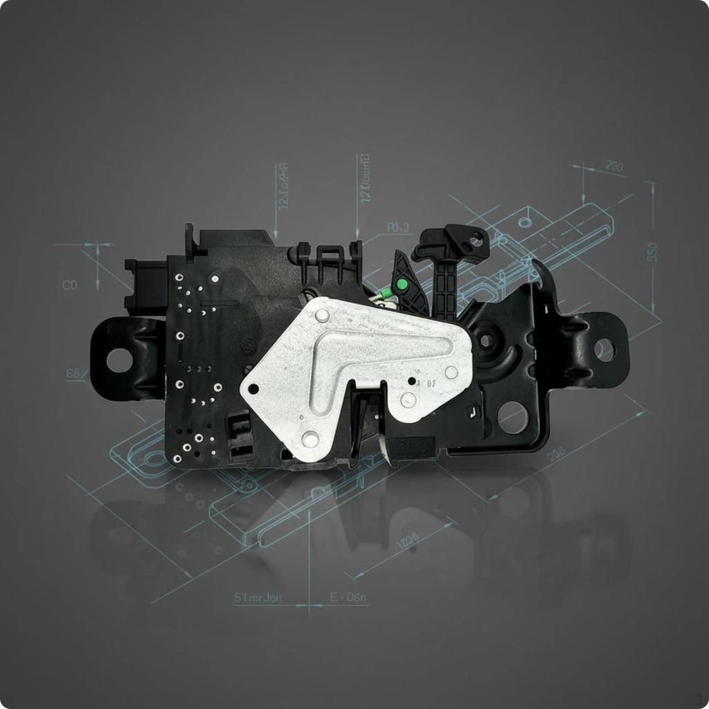 Trunk Lock Actuator OEM Design Tailgate Latch Assembly Tested Before Shipping