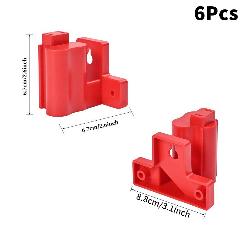 2/4/6 Stück Werkzeughalter Halterung Kompatibel Für M12 12V Bohrer Werkzeughaken ABS-Kunststoff Werkzeug Akku-Halter Für Elektrowerkzeug