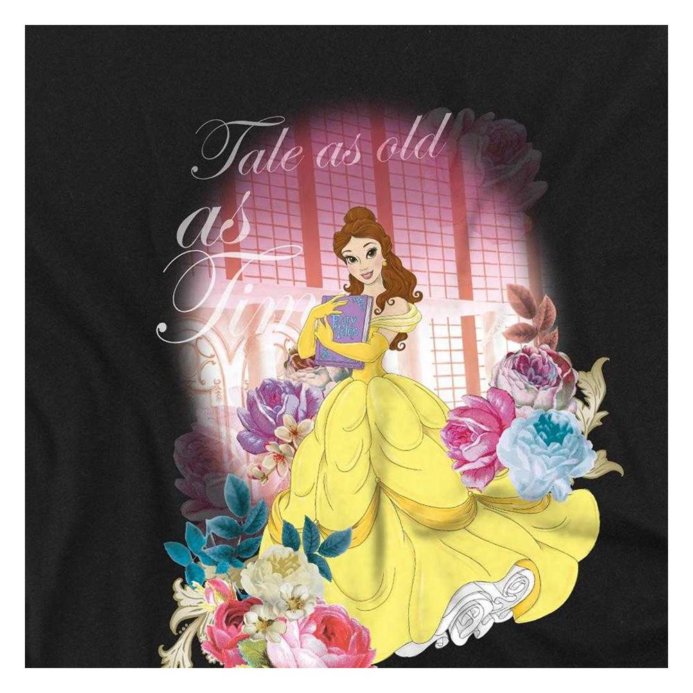 Beauty And The Beast Childrens/Kids Belle Flowers Window Sweatshirt
