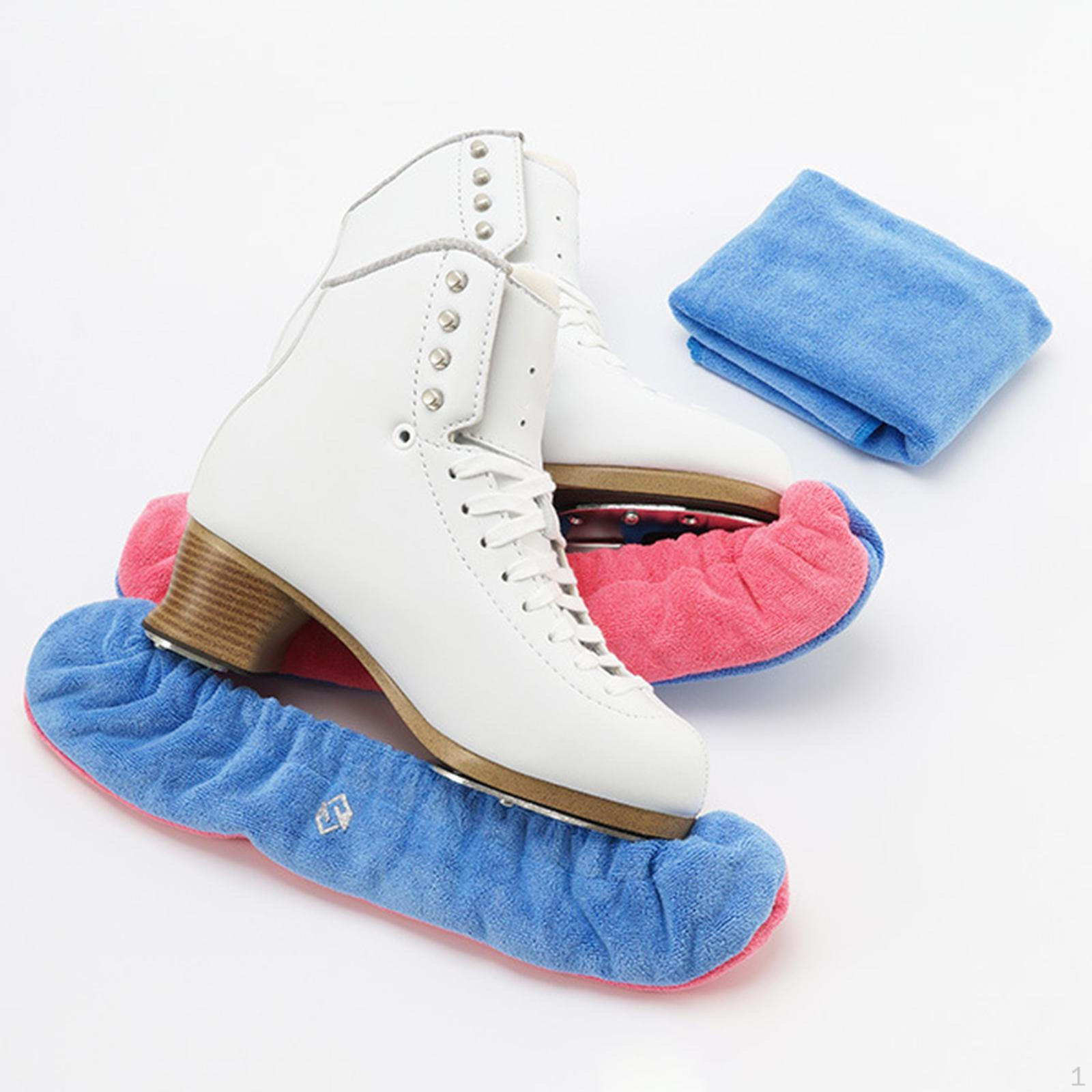 

2 штуки Захисники для фігурних ковзанів, Захисні чохли для лез для чоловіків, Зимові Pink and Blue