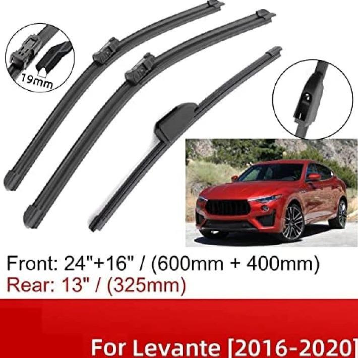 Maserati Levante 2016-2024 Frameless Front & Rear Wiper Blades