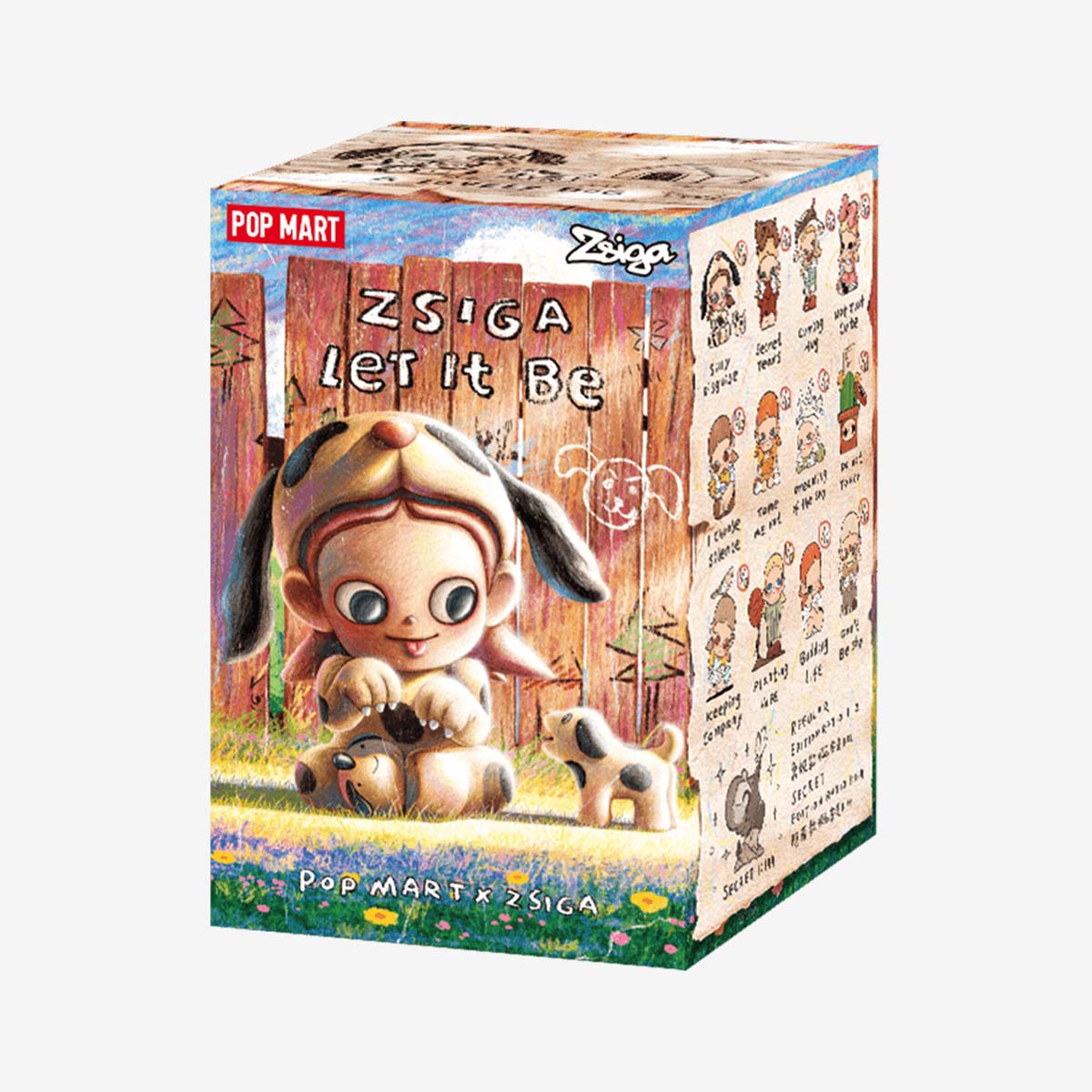 

POP MART Фигурки серии Zsiga Let It Be Blind Box (Одинарная упаковка / Набор из 12 штук)