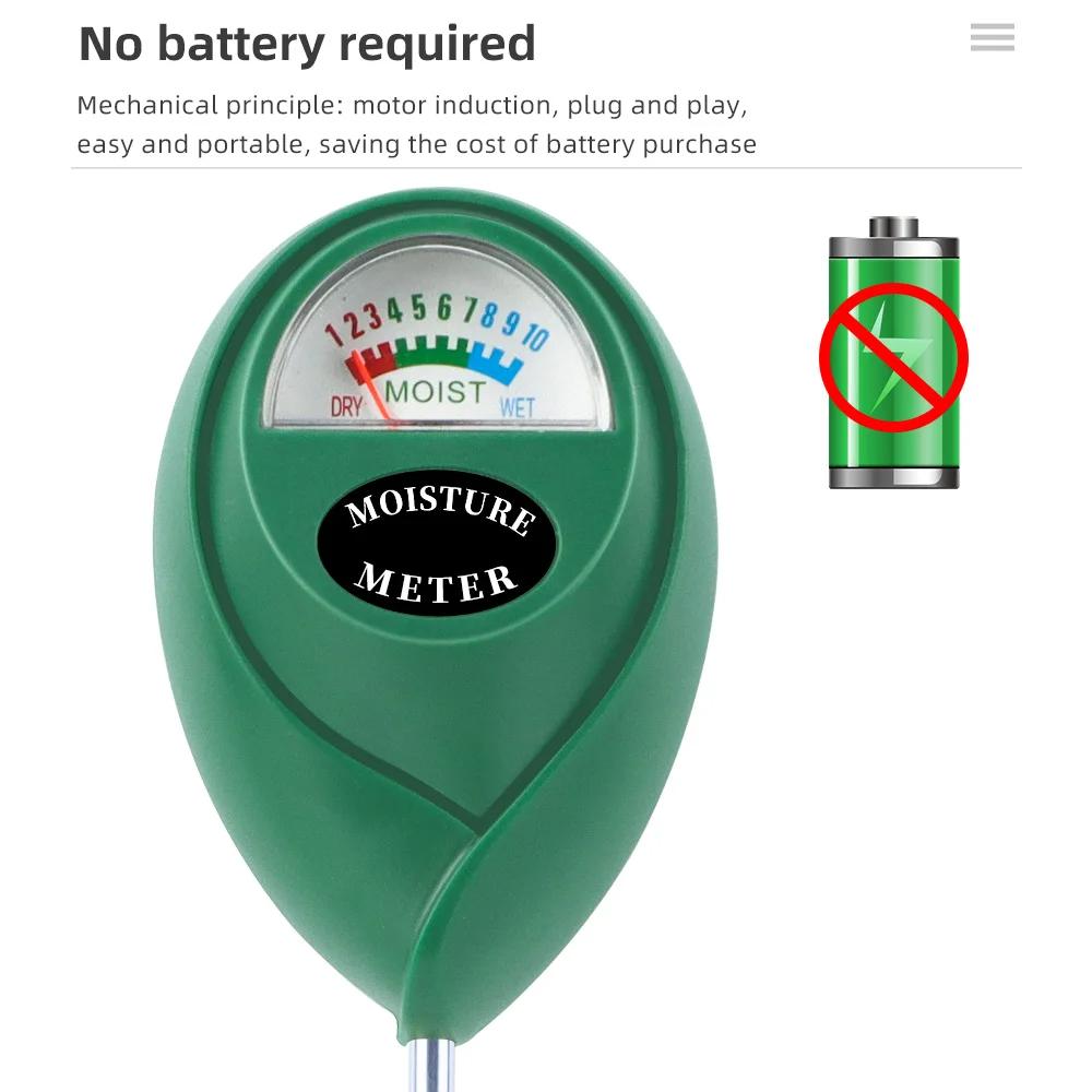 1PC Soil Moisture Meter, Soil Hygrometer Sensor for Gardening, Soil Moisture Meter for House Plants, Lawn No Batteries Required