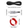 RGB-Dynamik-LKW-Teufelsaugen-Licht, Multi-Modus-Pixelpanel-Lampe, kreatives Dämonenaugen-Licht, Autodekoration