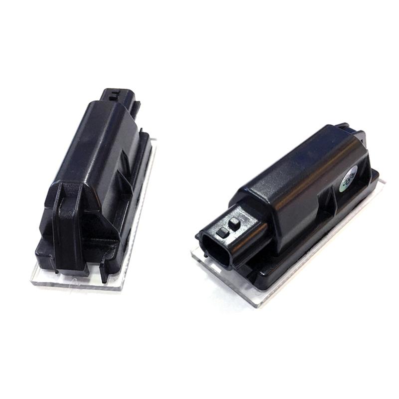 Car Flashing Car LED License Plate Light For Renault Clio Laguna 2 Megane 3 Twingo Master Vel Satis Opel Movano Number Lamps