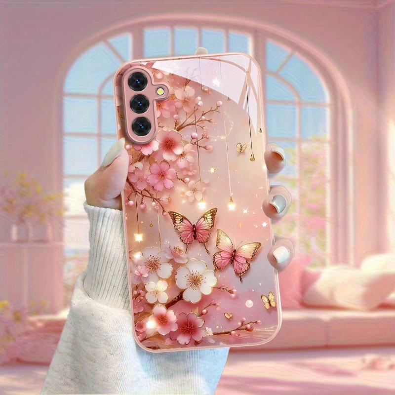 

Female Hot-selling Exquisite Beautiful PhoneCase Glass PhoneCase for Samsung Galaxy S26 S25 S24 S23 S22 S21 FE,Ultra,Plus Girl For Galaxy S22 Ultra