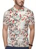Men'S Short-Sleeve Polo Shirt with Flat Digital Print Pattern - No Texture
