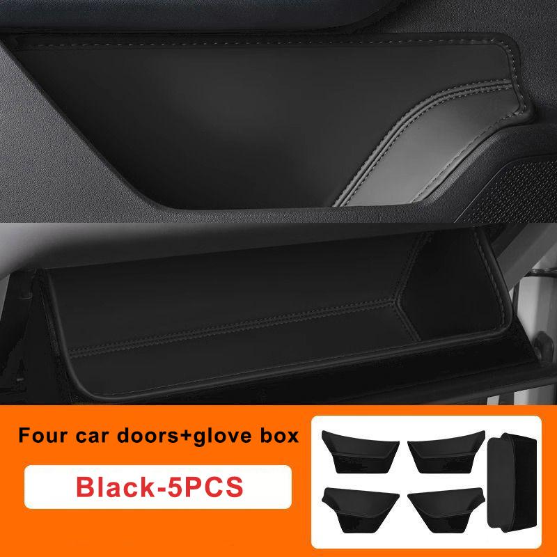 For Buick Envision Plus 2026-2026 Car Door Storage Box Cover Leather Glove Box Mat Pad Storage Barrel Auto Interior Accessories