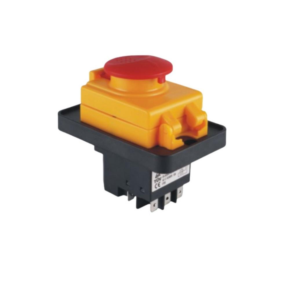 DZ05 Electromagnetic Switch 3-Phase With E-Stop Start Stop Button 7 PIN 400V 10A Three-Phase 400V Switching 7-pin Switch