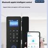 Commercial Smart Lock, Store Password Lock, Support Fingerprint Password Swiping, Office Glass Door Fingerprint Lock