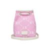 New MLB Monogram Collection Polyester Bucket Bags Shoulder Bag Crossbody Bag Mini Unisex Pink 3ABMS022N-50PKS