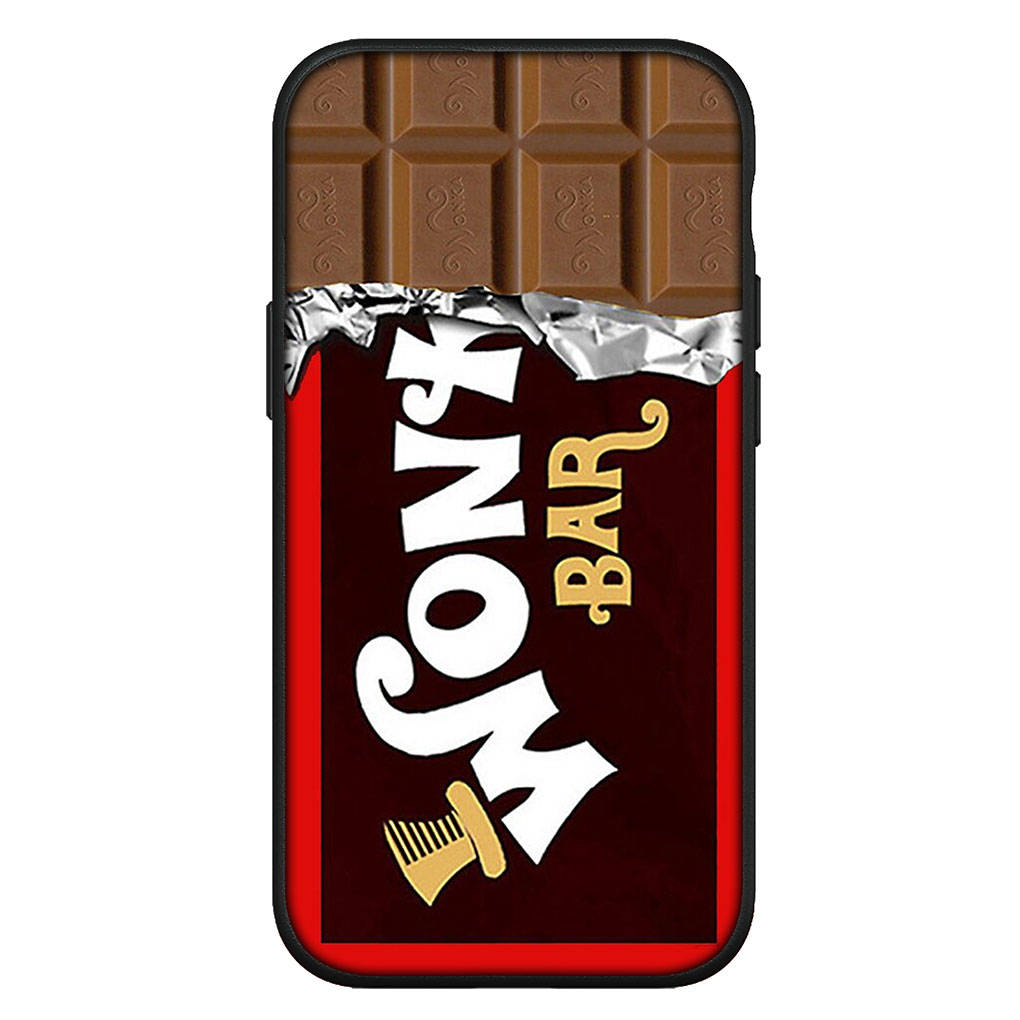For iPhone 16 15 Xiaomi Redmi Note 14 13 12 11 Pro Max X 8 16e Samsung Galaxy S25 S24 S23 Moto OPPO Huawei Alpen Wonka Wonka Bar Chocolate Phone Case