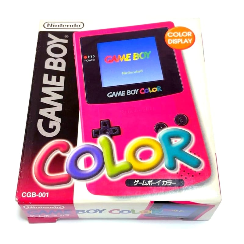 Nintendo Game Boy Color GBC Console CGB-001 Genuine Tested Red/Yellow/Blue/Purple/Clear/Clear Purple CGB001 Berry Dandelion Teal Grape Atomic Purple
