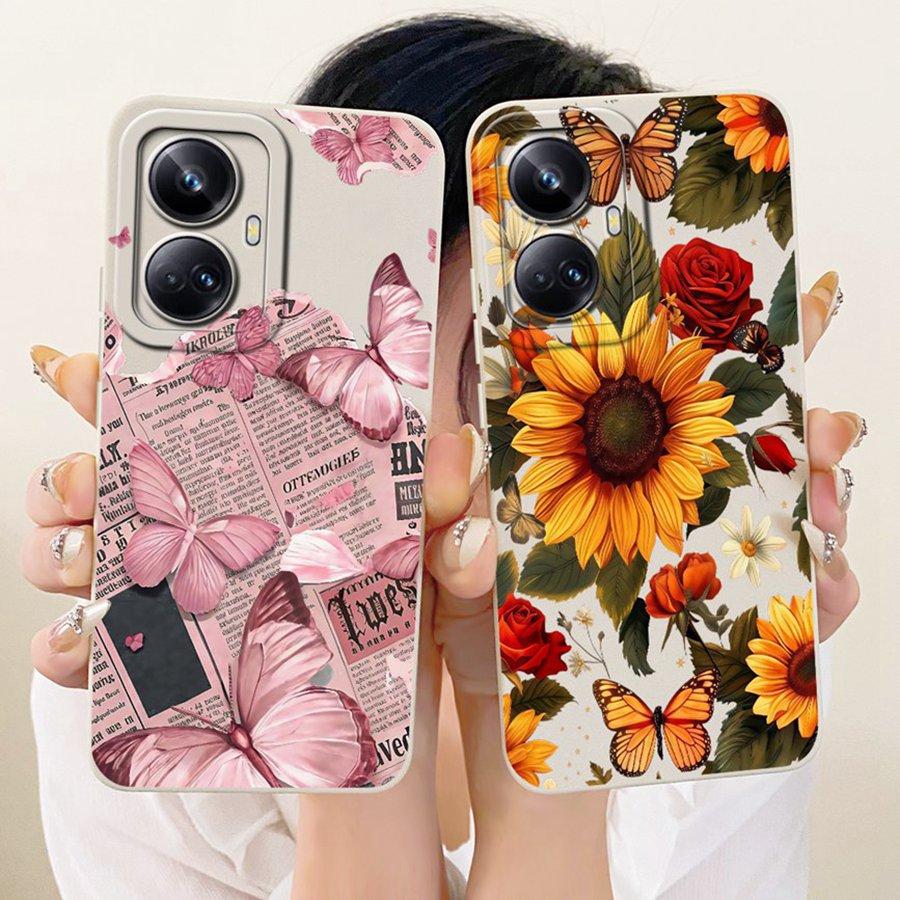 For Realme 10 Pro Case 10Pro+ Cover Rabbit Cartoons Silicone Soft Back Case For Realme10 Pro Plus Phone Case Protective Shell