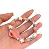 Bracelet Manchette Mignon Forme Étoile Conchiglie Céramique Perles Élastique Dopamine Dessin Animé Bijoux Femmes Cadeaux