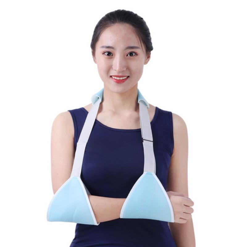 Premium Sling Arm & Forearm Support Brace - Adjustable Shoulder/Elbow Immobilizer with Breathable Mesh & Padded Comfort
