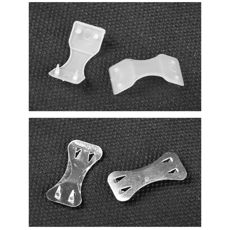 100 Pcs Elastic Aluminum Bandage Clips Stretch Metal Clips Replaceable Elastic Bandage Wrap Clips for Bandages