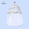 Cotton Fisherman Cap Breathable Newborn Cap Casual Anti-droplet Protective Hat