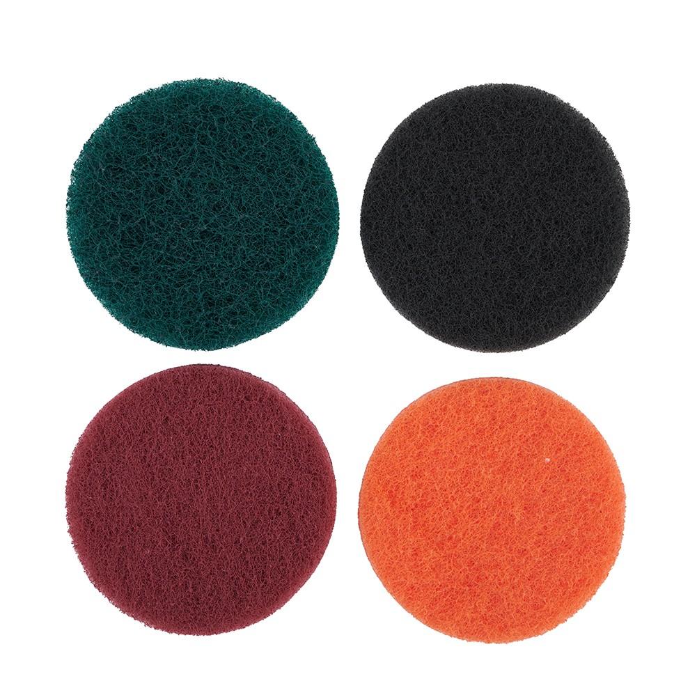 Car Headlight Polishing Scouring Pad Auto Restoration Kit For Electric Drill
