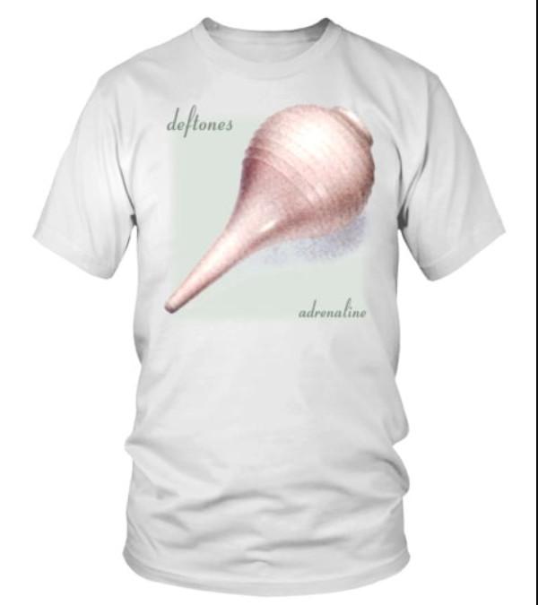 Adrenaline Deftones Short Sleeve White S-5XL Men T-Shirt Unisex T-Shirt Graphic Tee