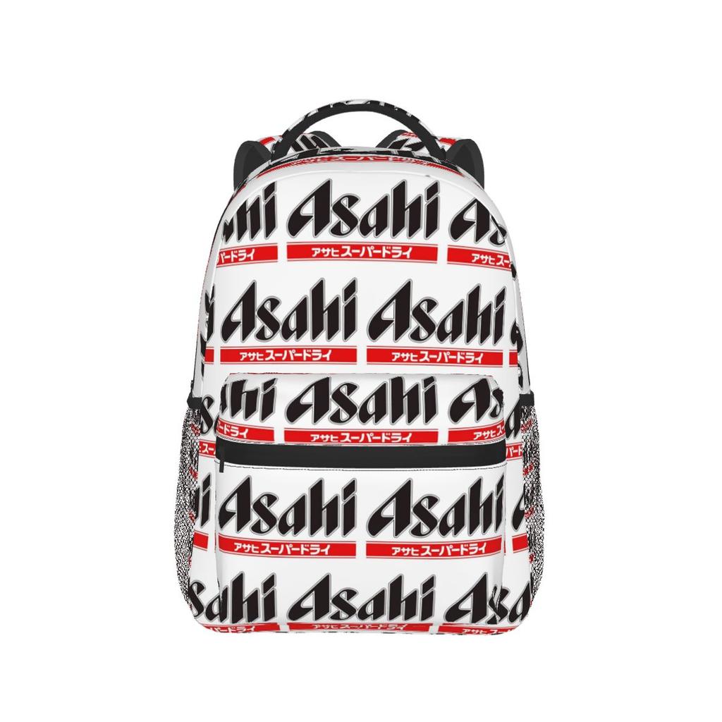 Top Asahi Beer Japanese Jirayareta Backpacks Boys Girls Bookbag Children School Bags Travel Rucksack Shoulder Bag Large Capacity