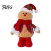 Creative Christmas Dolls for Home Gingerbread Plush Doll Decoration, Stuffed Boy Girl Indoor Winter Festive Soft Furnishings Ornament Tiered