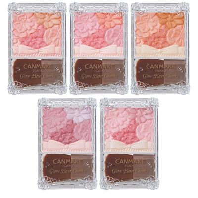 Canmake Glow Floor Rouge Puder Rouge 6,3g, 17 Ichigo Milk Floor, 1 Stück