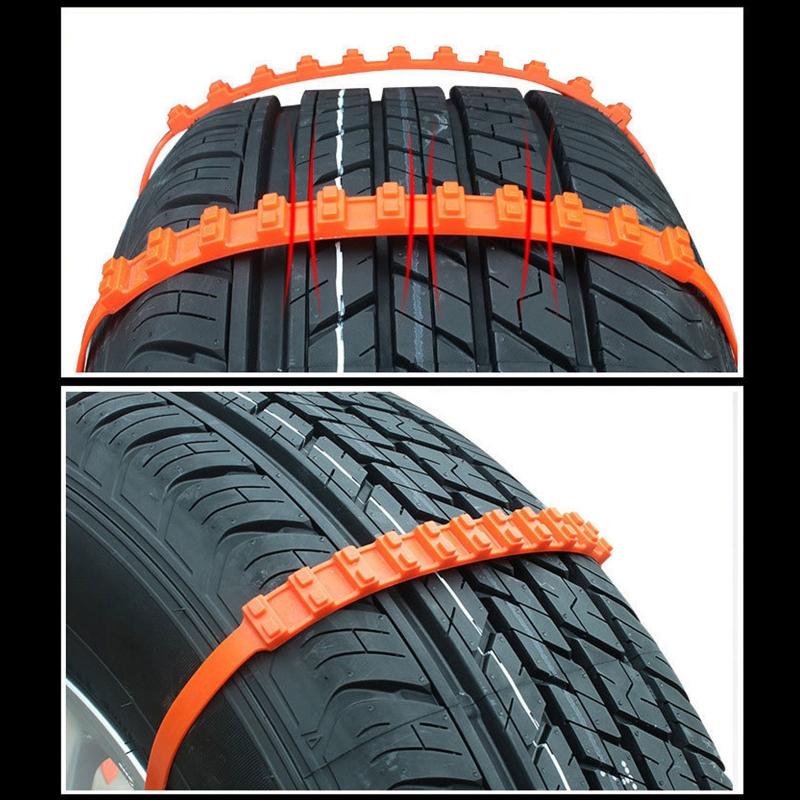 10 pcs Winter Anti-skid Chains for Car Snow Mud Wheel Tyre Thickened Tire Tendon