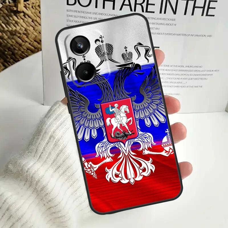 

Russia Russian Flag For Realme GT7 Pro GT6 C75 C61 C67 C63 C71 C55 C51 C65 C53 10 11 12 13 14 15 Pro Plus Case Realme 10 Pro Plus