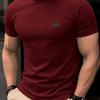 Minimalist Mountain Triangle Graphic Tshirt Unisex Casual Cotton Short Sleeve Crew Neck Tee Basic Daily Tops